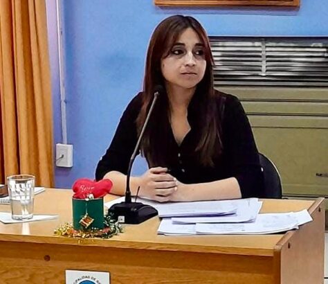 Concejal Micaela Selesky foto de archivo